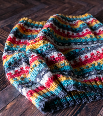 Textured Scrappy Neck warmer home